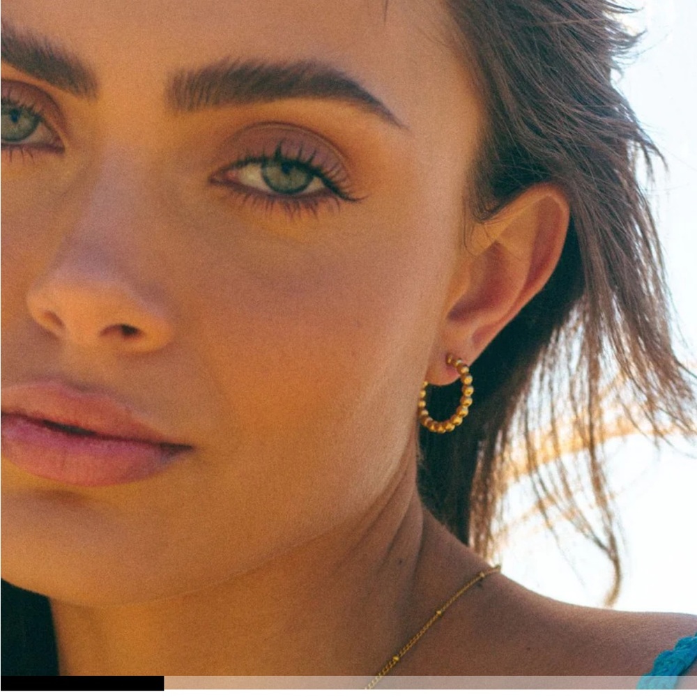 Atolea Yucatán Hoop Earrings